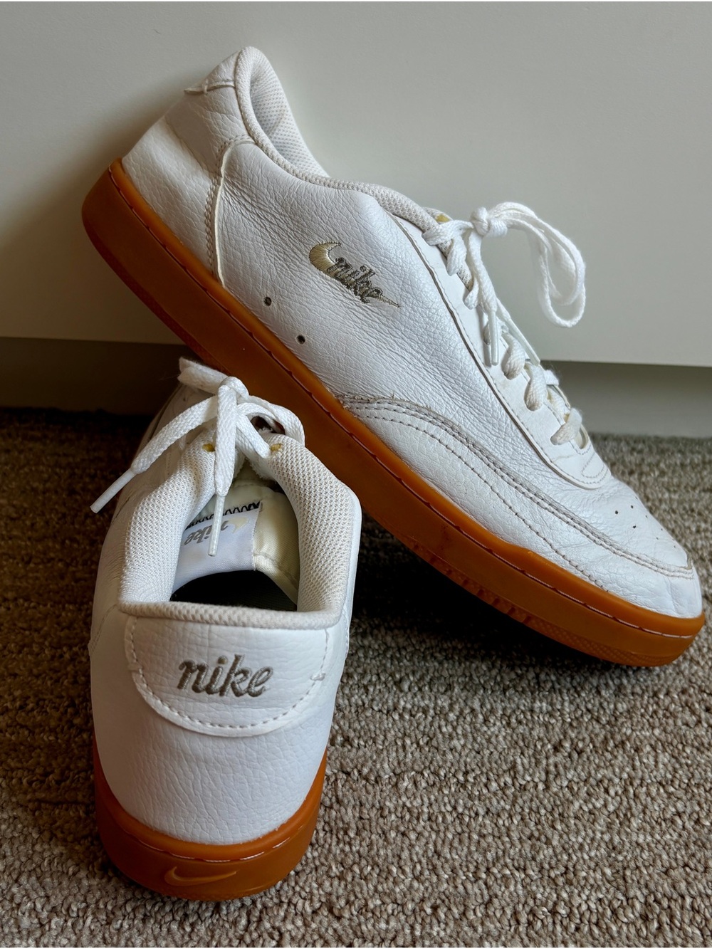 The Nike Court Vintage Premium 'White Gum' (Style: CT1726-101)